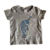 T-shirt_bebe tigre d'eau peint à la main par Elles et No.