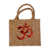 symbole hindouiste AUM peint à la main sur un sac en jute S (2)