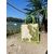 sac en jute et coton avec des cactus peints à la main par Elles Et No.