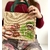 sac en jute avec des châtaignes peintes à la main par elles et No.