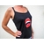 top pour femme noir avec bouche
