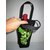 sac à bouteille avec grappe verte