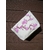 trousse blanche coton bio avec fleurs