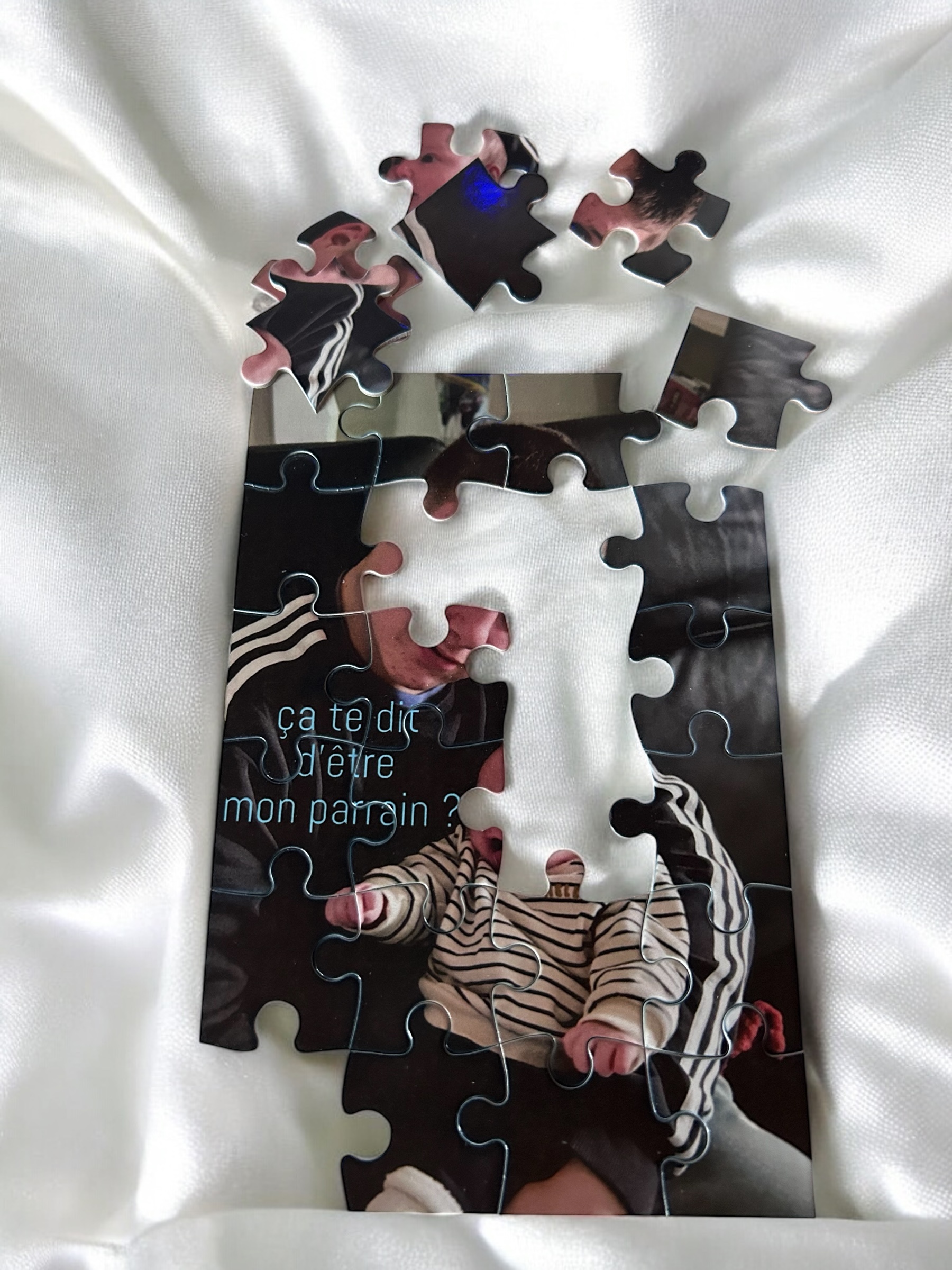 puzzle personnalisé parrain