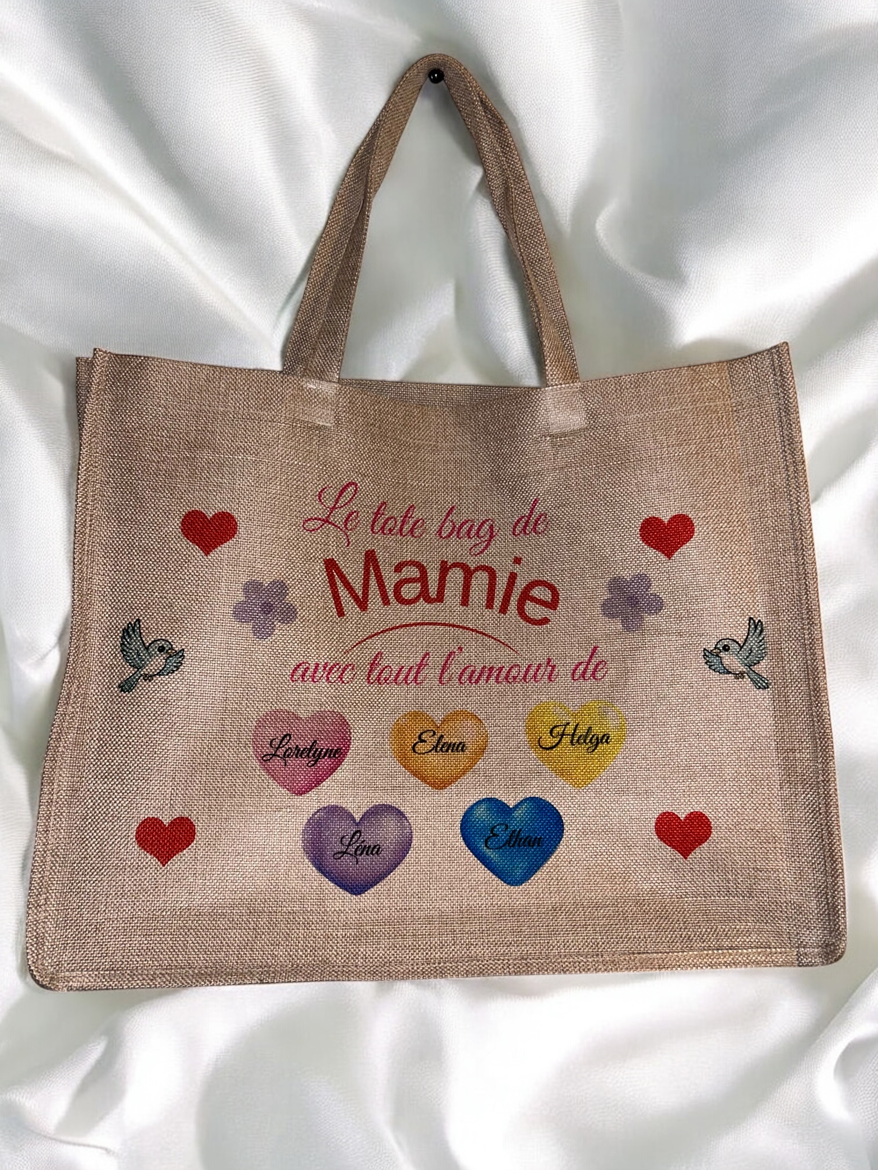 tote bag personnalisé mamie