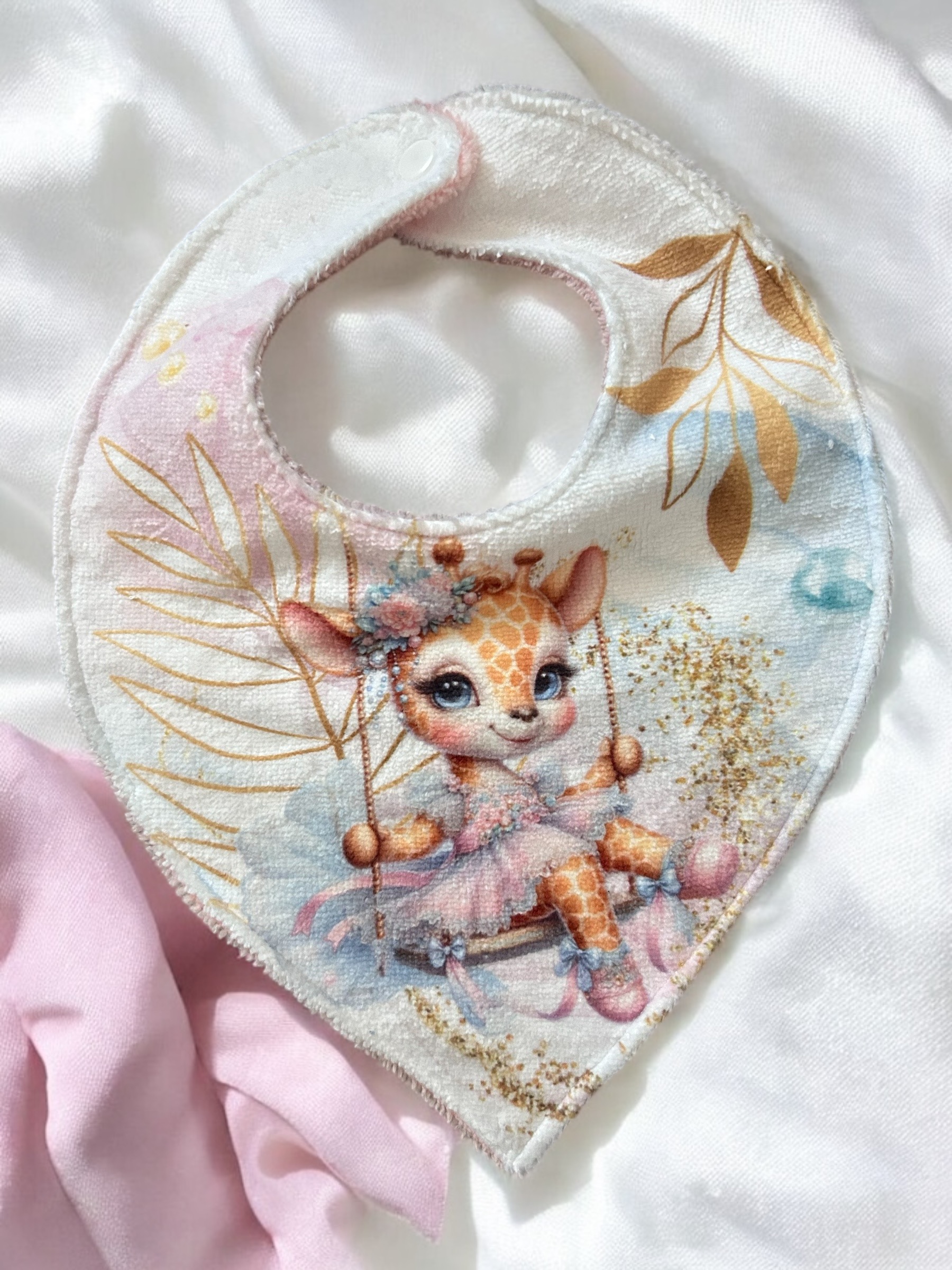 bavoir-bandana-girafe-fille-bebe-lilou-creation