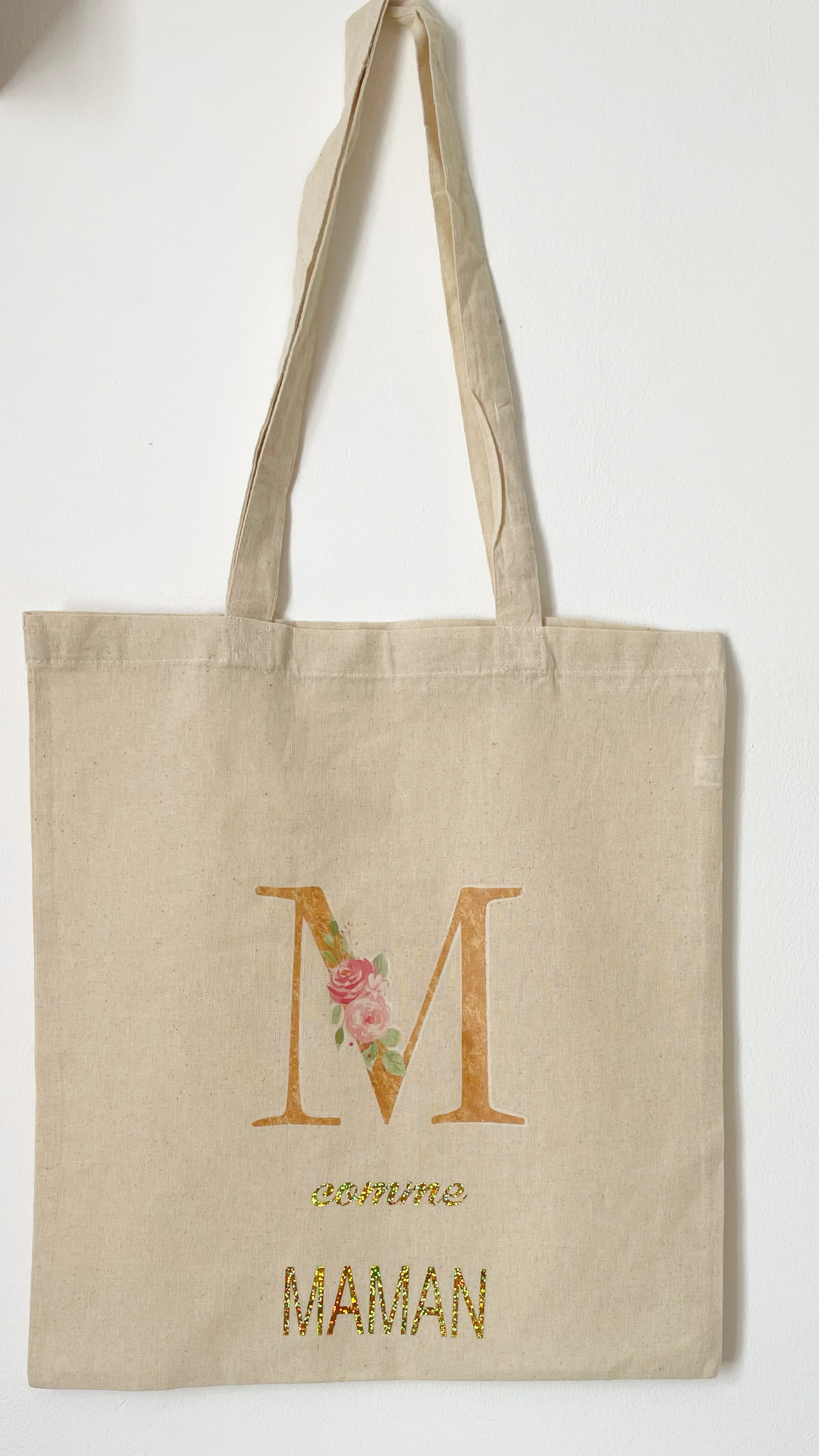 Tote bag M comme maman