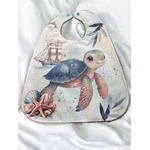 bavoir-tortue-bebe-naissance-eponge-bambou-lilou-creation