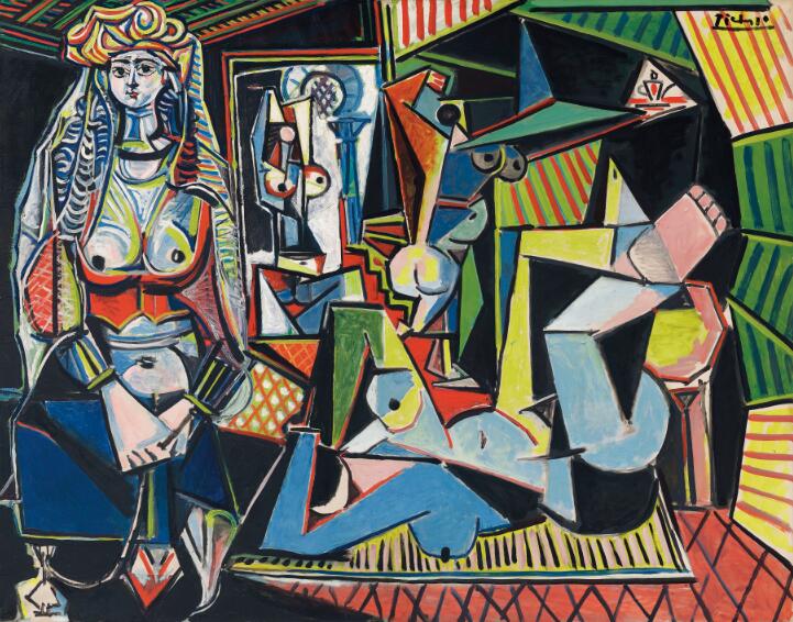 Reproduction de Picasso Les Femmes d Alger
