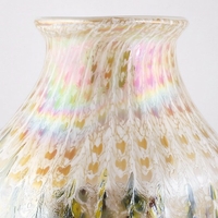 galerie glacis vase collection tiffany monet pluie dorée détail 2