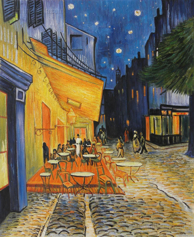 Van Gogh La terrasse du café