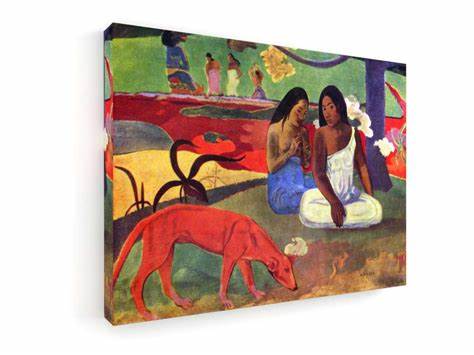 galerie glacis tableau arearea de paul gauguin
