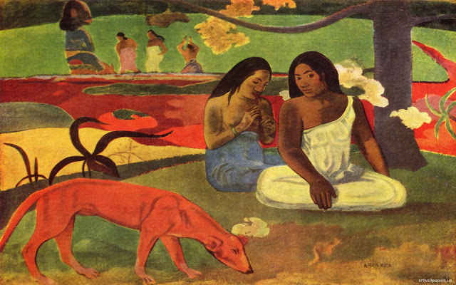 galerie glacis tableau arearea de paul gauguin 600X400