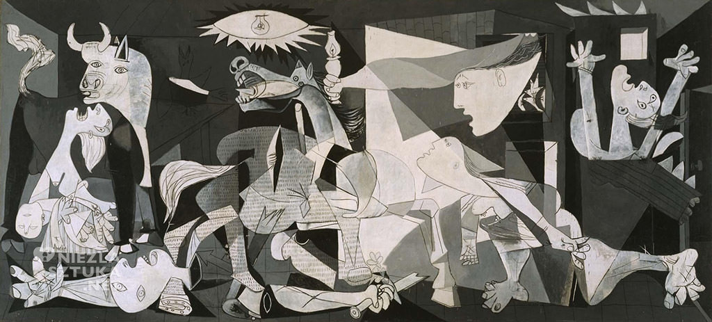 Tableau reproduction de Picasso Guernica
