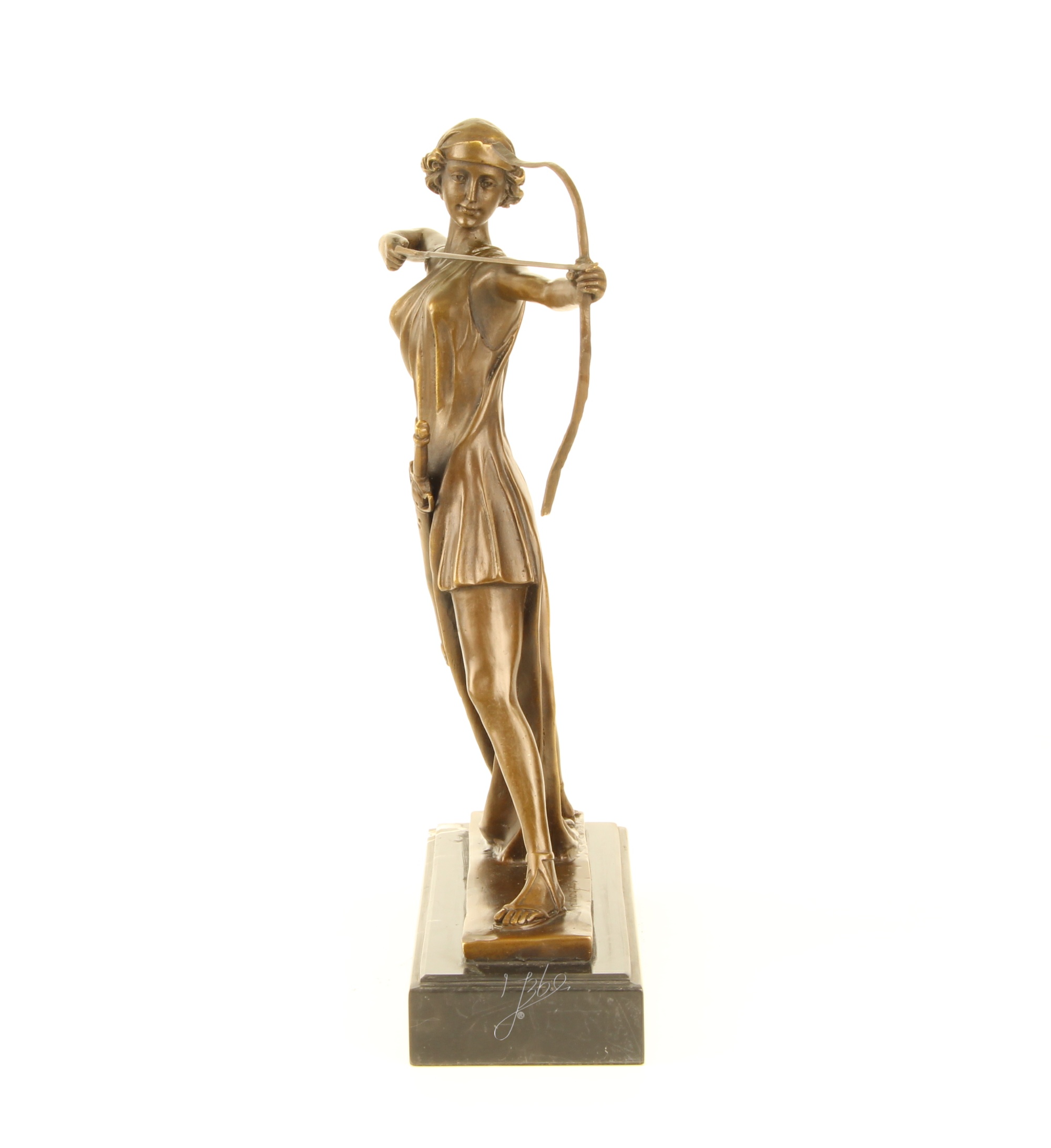 galerie glacis sculpture en bronze de diane la chasseresse 1