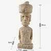 VILEAD-11-gr-s-le-de-p-ques-Moai-Pukao-Statue-p-ques-jour-Figurines-d
