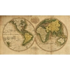 Peinture-sur-toile-Vintage-carte-du-monde-de-la-terre-affiche-r-tro-cartes-du-Globe