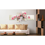 galerie glacis Tableau sur toile Bouquet de magnolias au salon