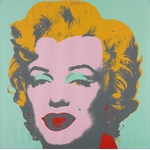 galerie glacis tableau pop art Marylin par Andy Warhol