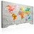 galerie glacis carte du monde en gris