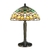 galerie glacis tiffany lampe de table campanula