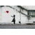 galerie glacis tableau la fille au balon rouge de banksy