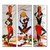 Toile-et-affiches-abstraites-africaines-pour-femmes-3-panneaux-Art-mural-abstrait-pour-d-cor-de