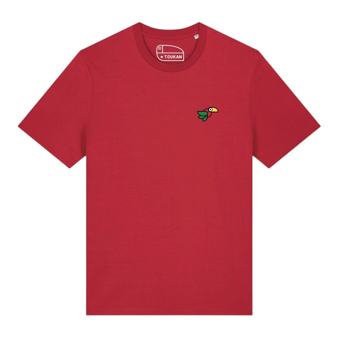 T-shirt Toukan Bio - Rouge