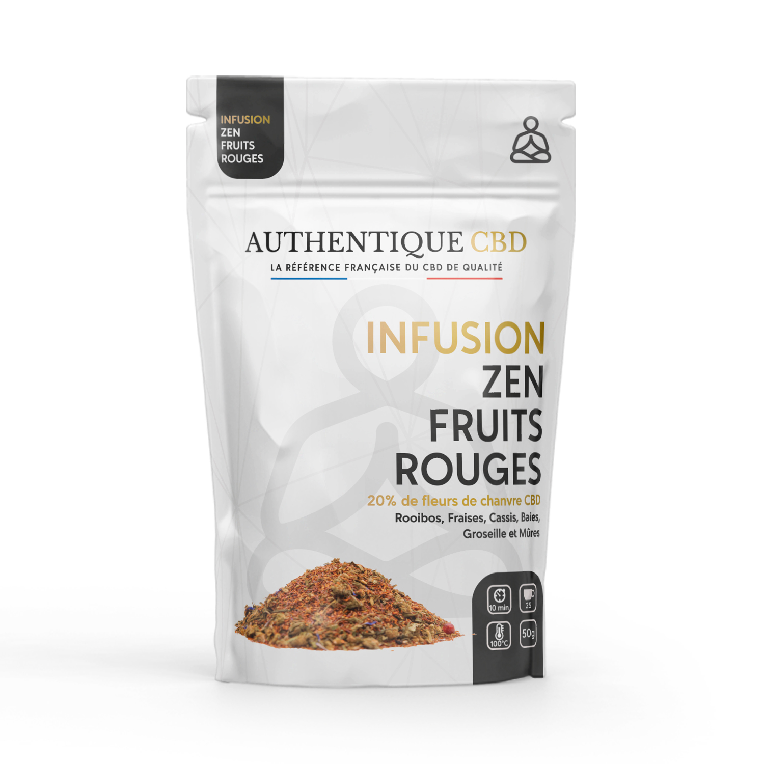 Infusion CBD Rooibos Fruits Rouges