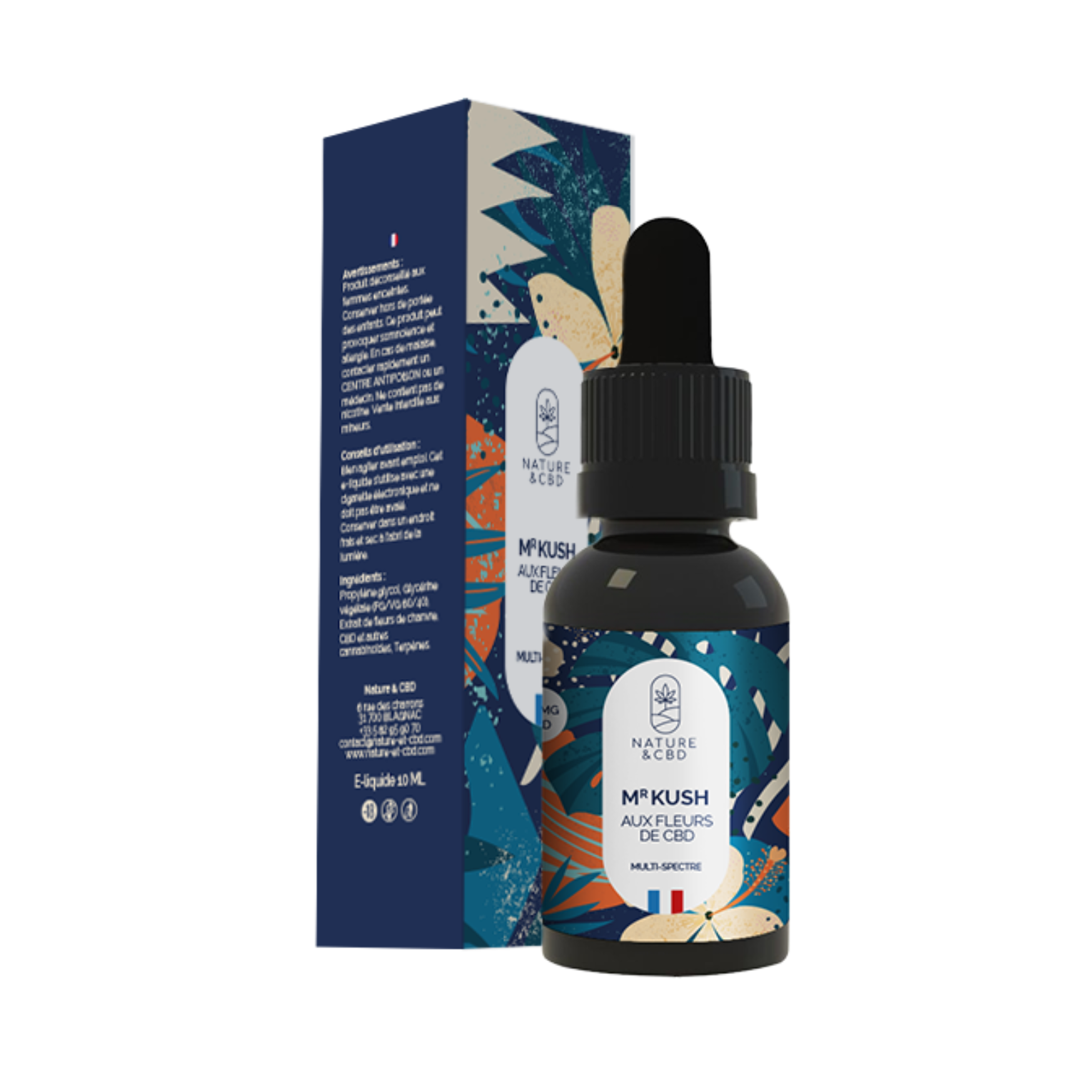 E-Liquide CBD Mr Kush - Nature&CBD