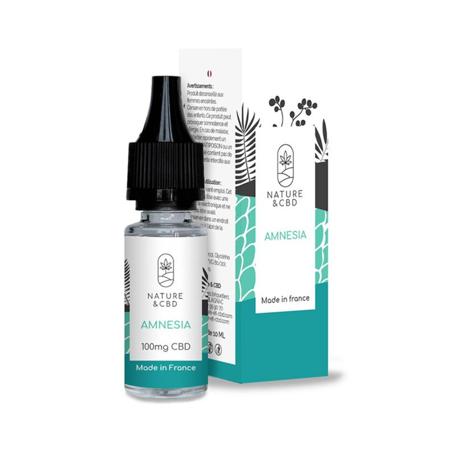 E-Liquide CBD Amnesia - Nature&CBD