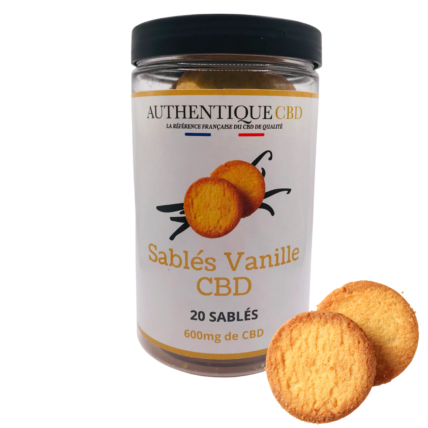 sablé-vanille-cbd