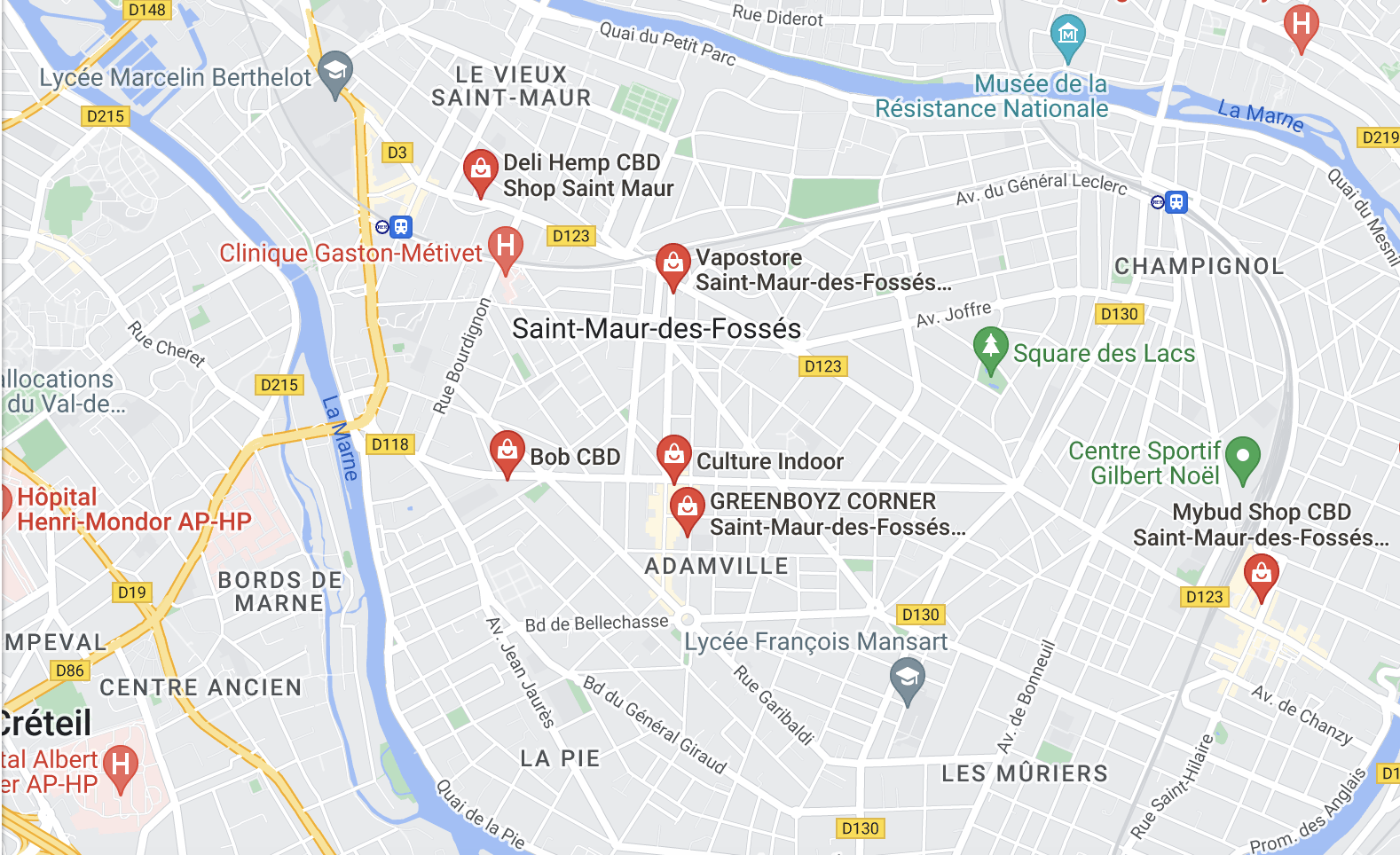 Achat CBD Saint-Maur-des-Fossés (94)