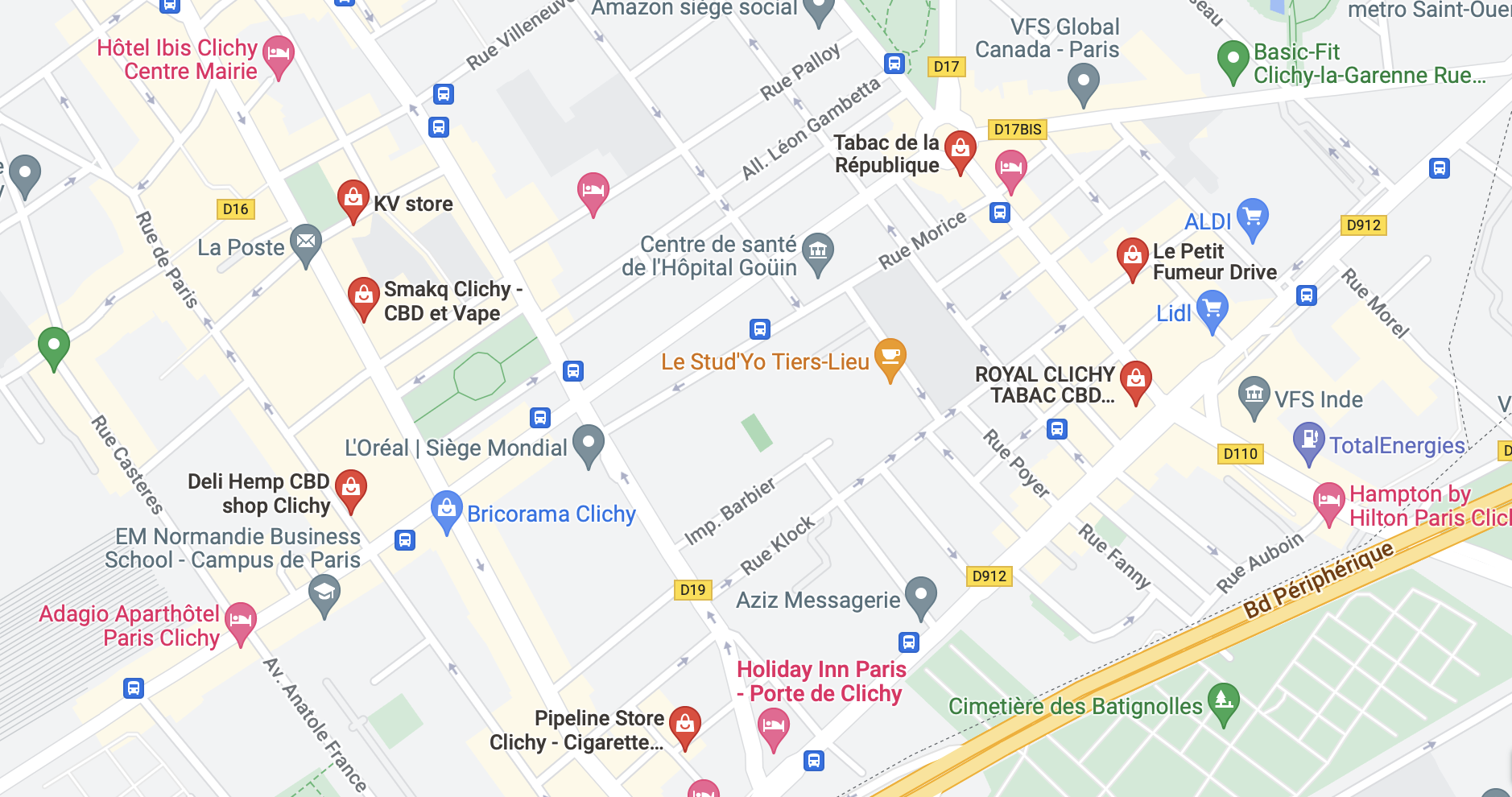 Où acheter du CBD à Clichy, Hauts-de-Seine