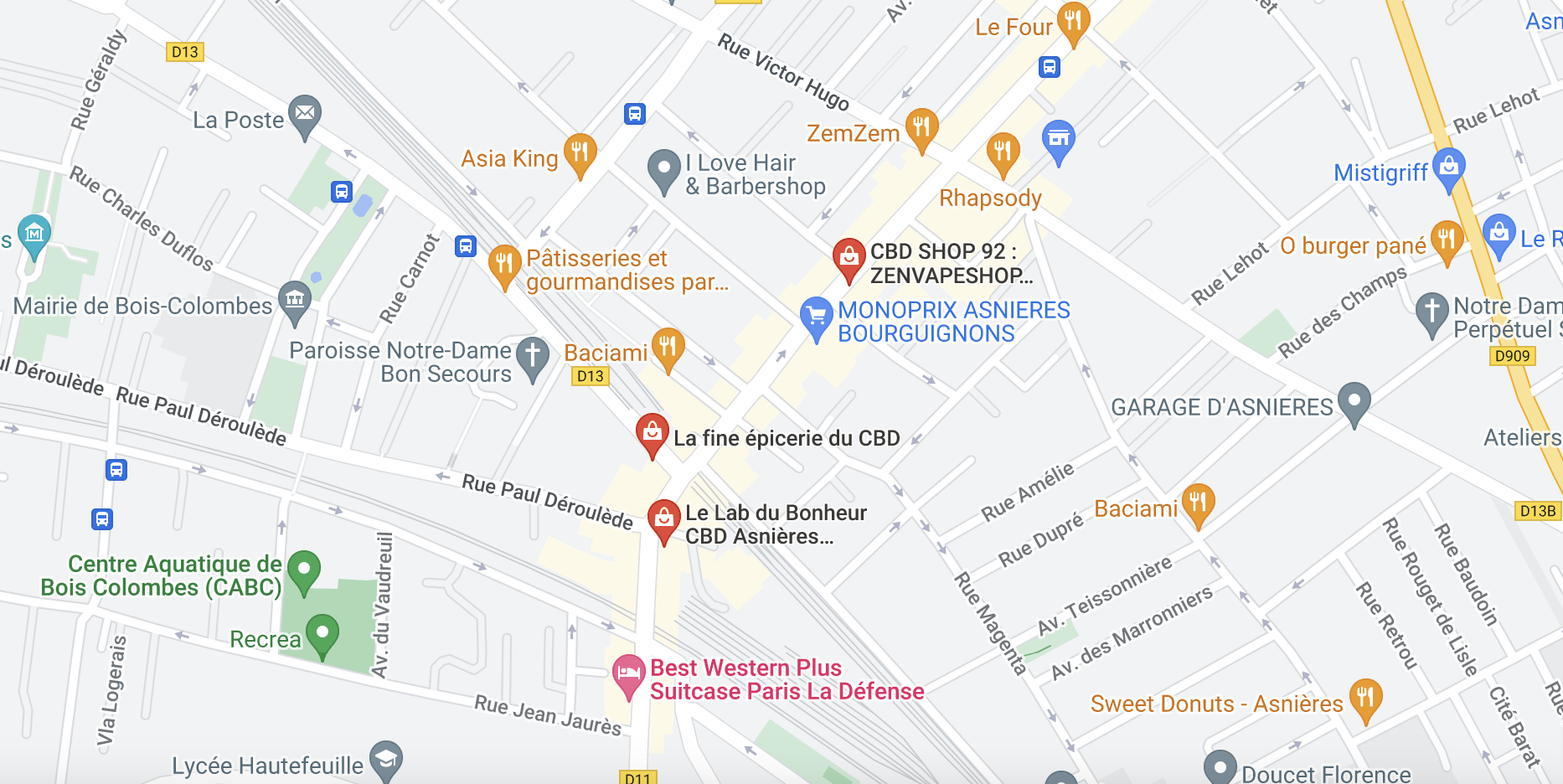 acheter cbd bois colombes