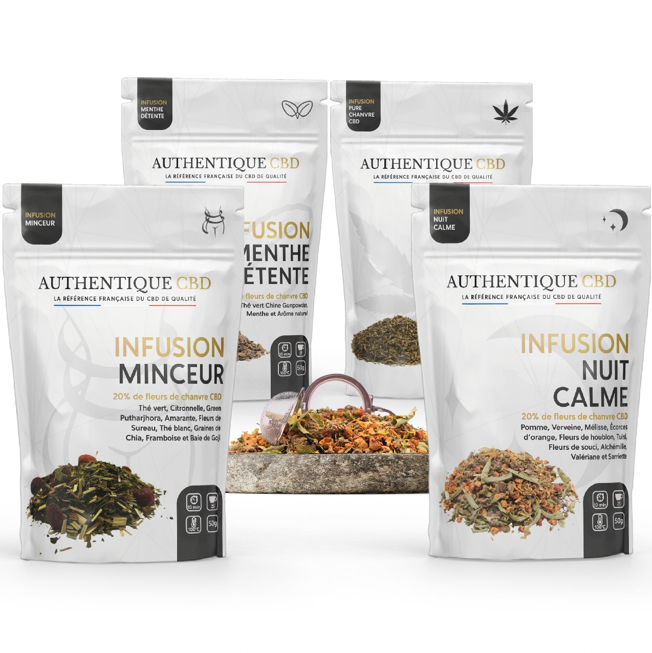 Infusions au CBD