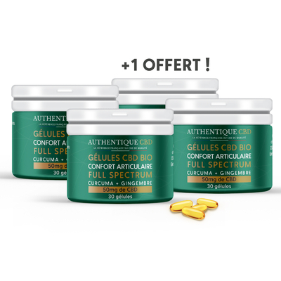 Pack de 4 Boites de Gélules Confort Articulaire