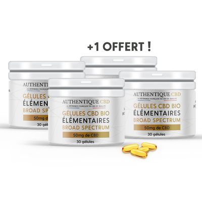Pack de 4 boites de gélules Élementaire