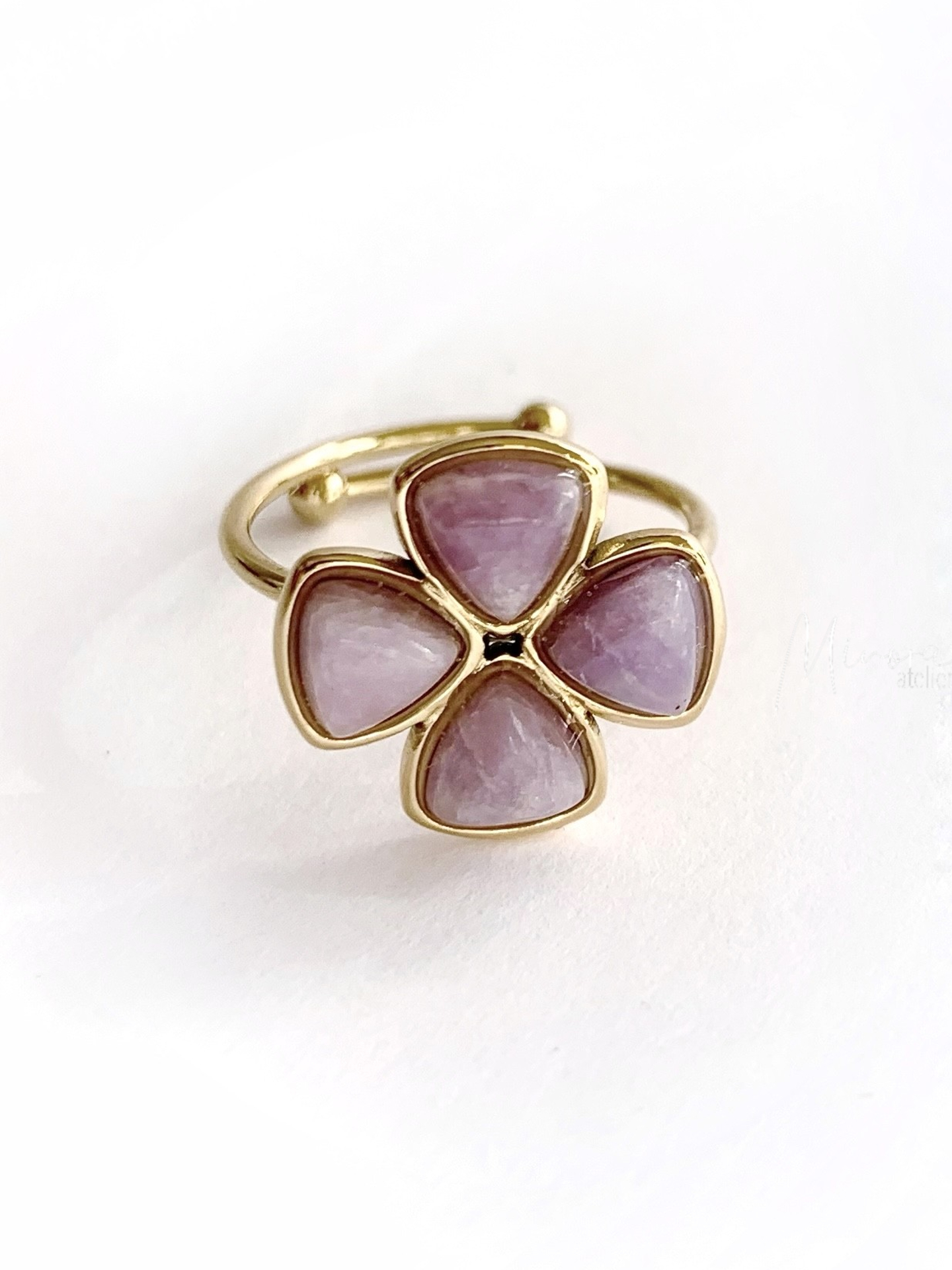 BAGUE PRISCA AMETHYSTE