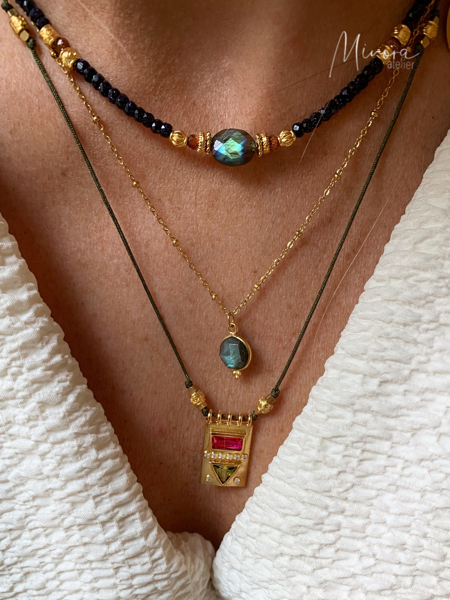COLLIER  GAJA