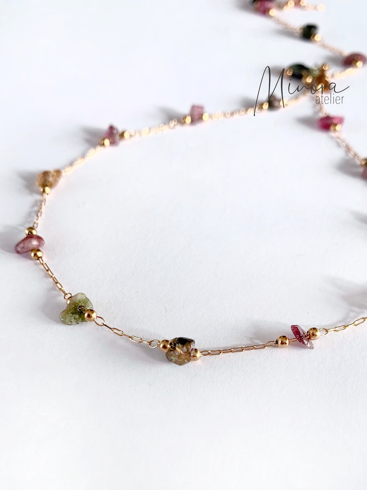 COLLIER ALCYONE TOURMALINE