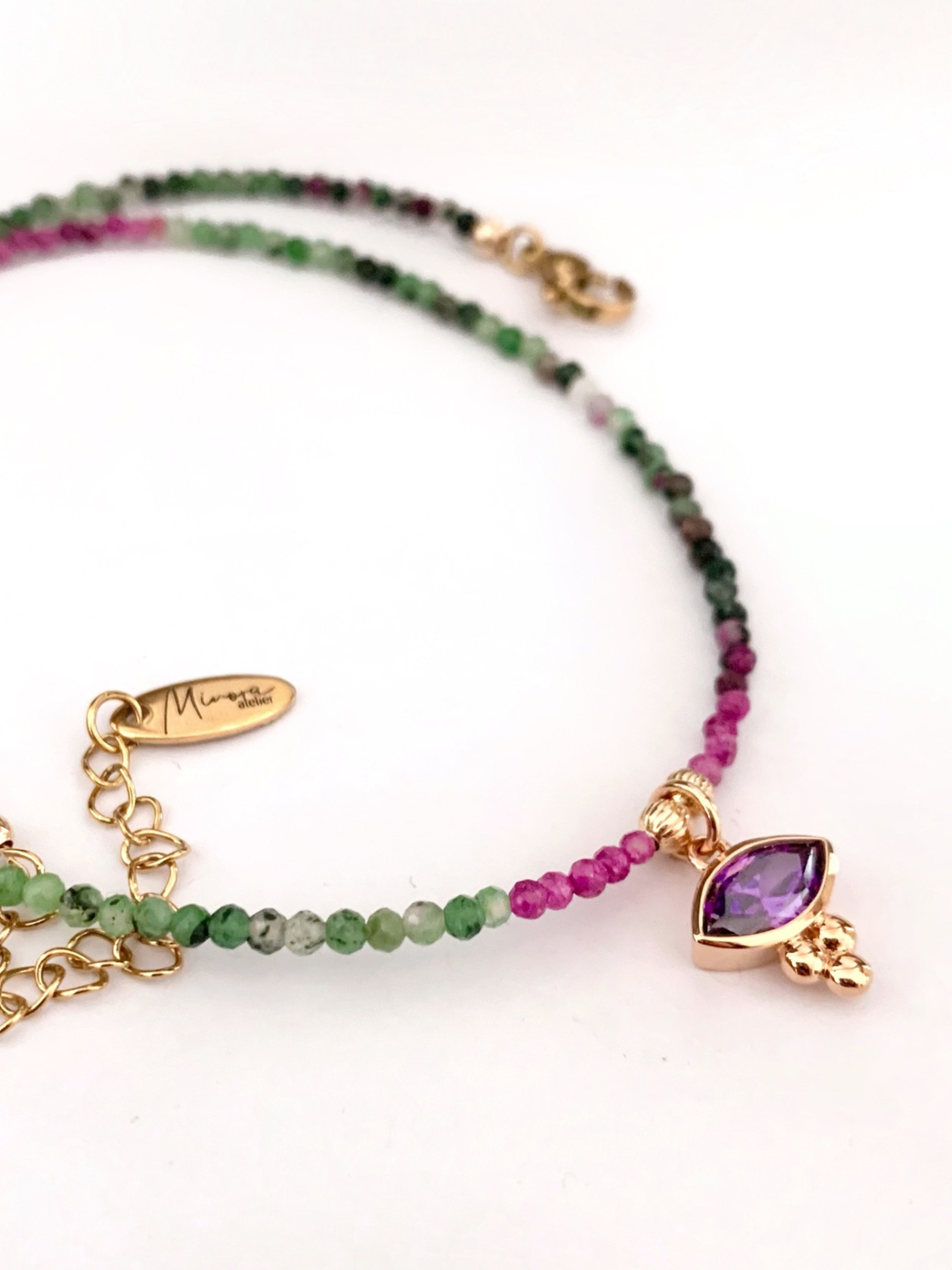 COLLIER BEKI RUBIS ZOISISTE
