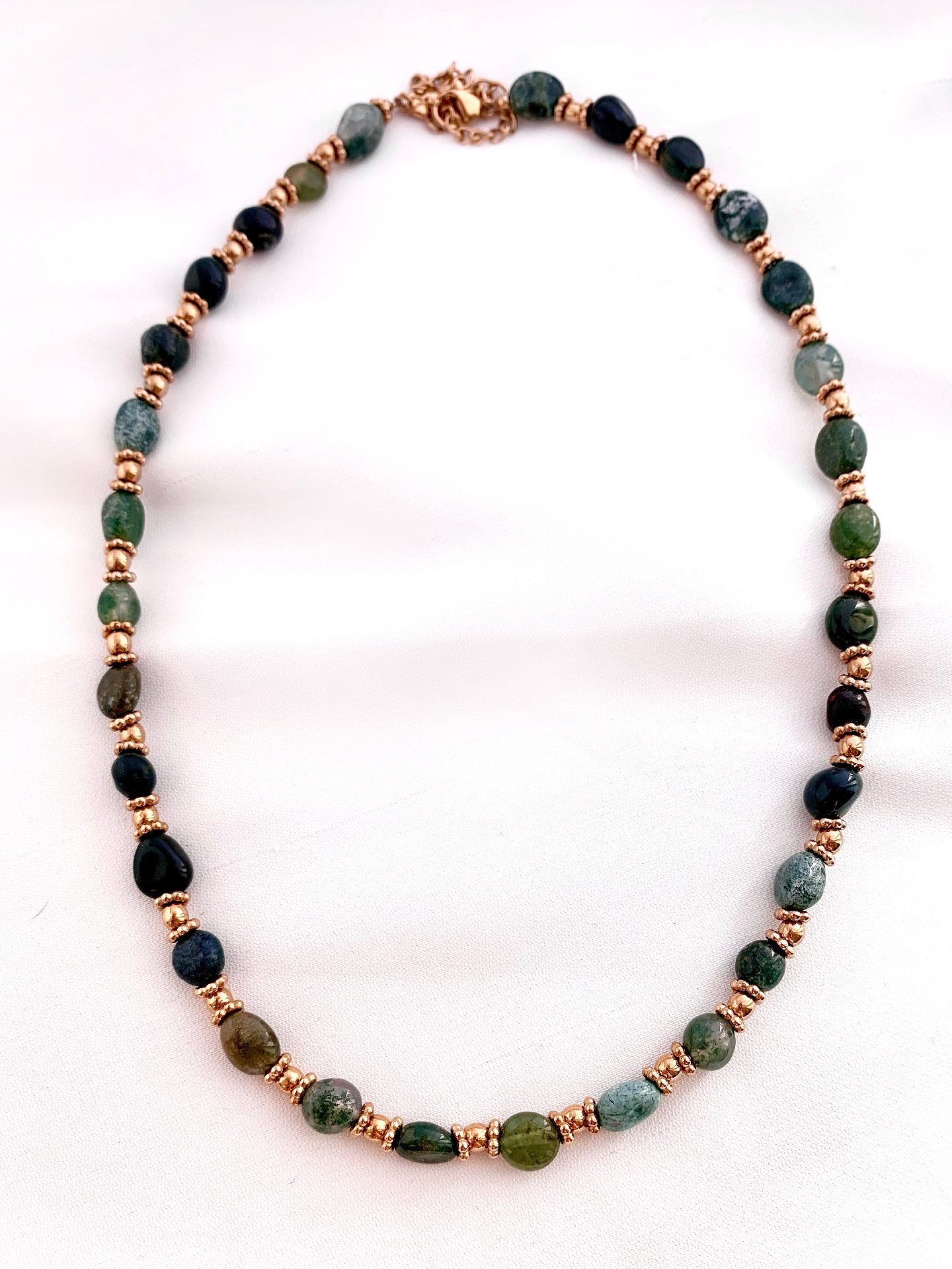 COLLIER HECTOR AGATE MOUSSE