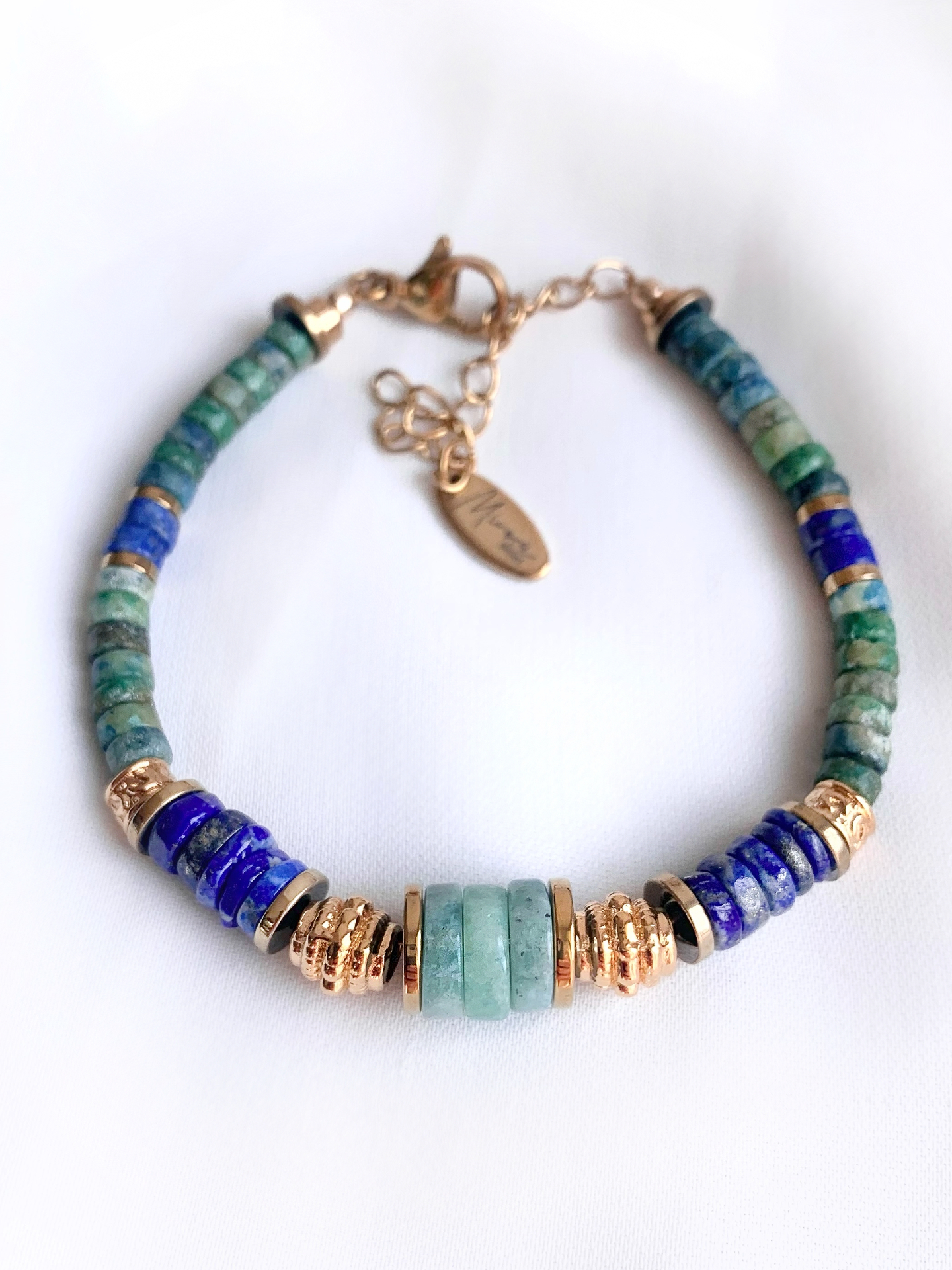BRACELET CAPRI CHRYSOCOLLE