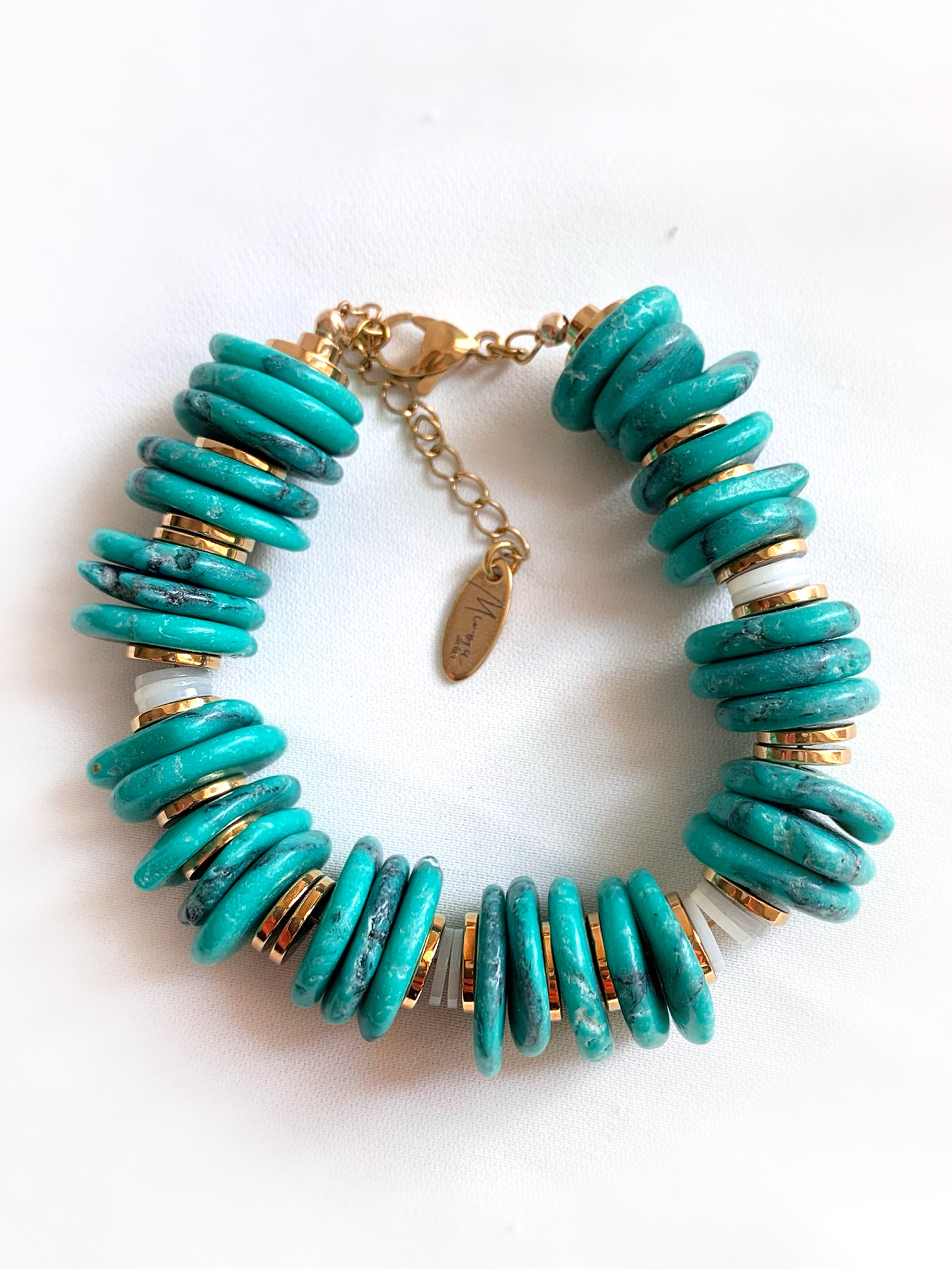 BRACELET CYANE BLEU