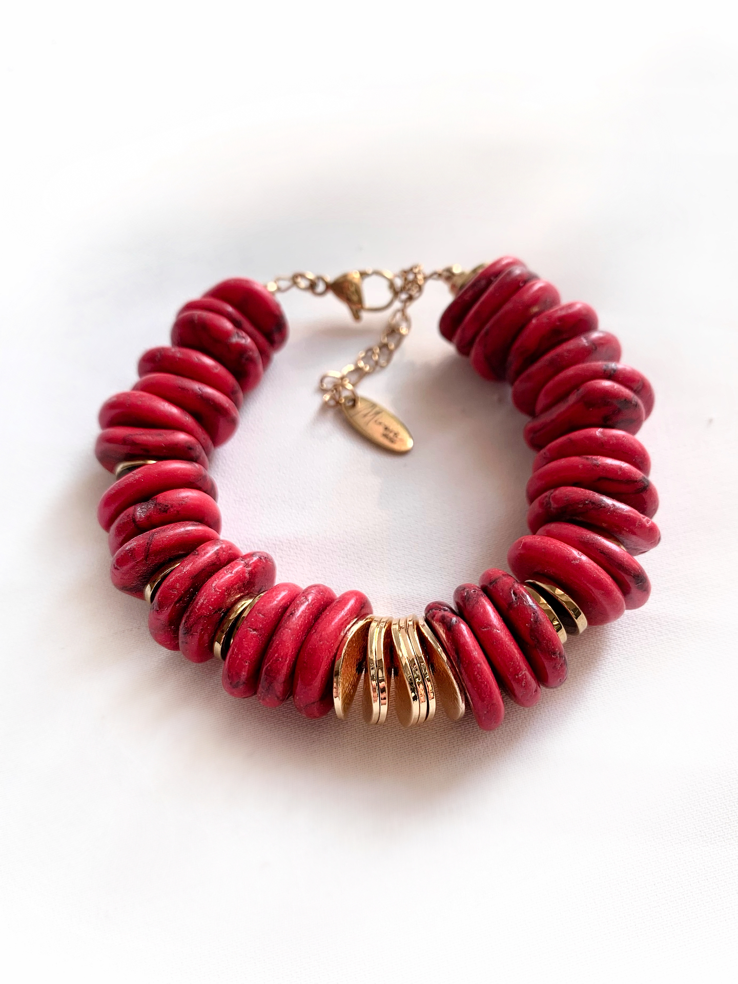 BRACELET CYANE ROUGE