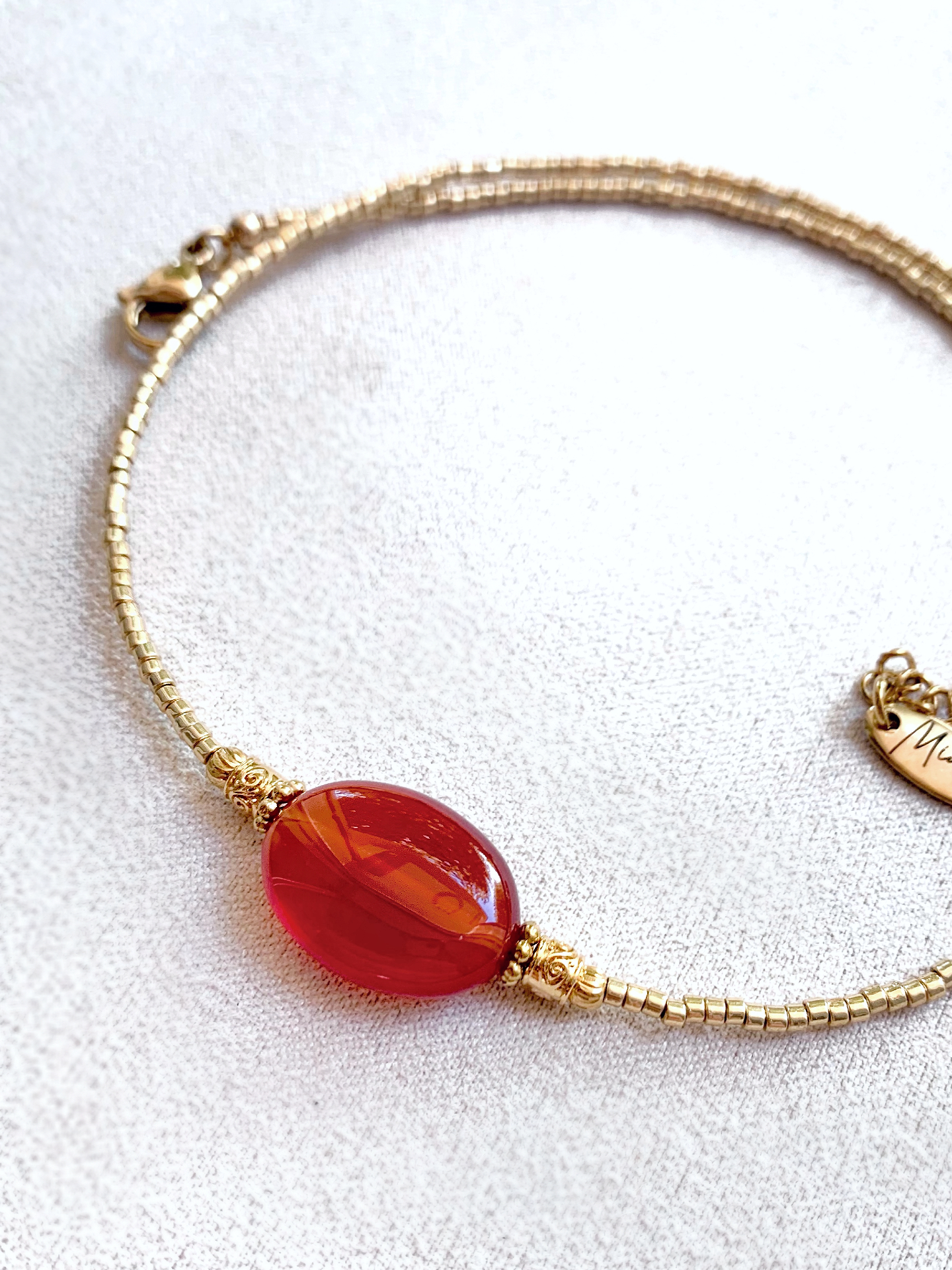 COLLIER KARLI CORNALINE