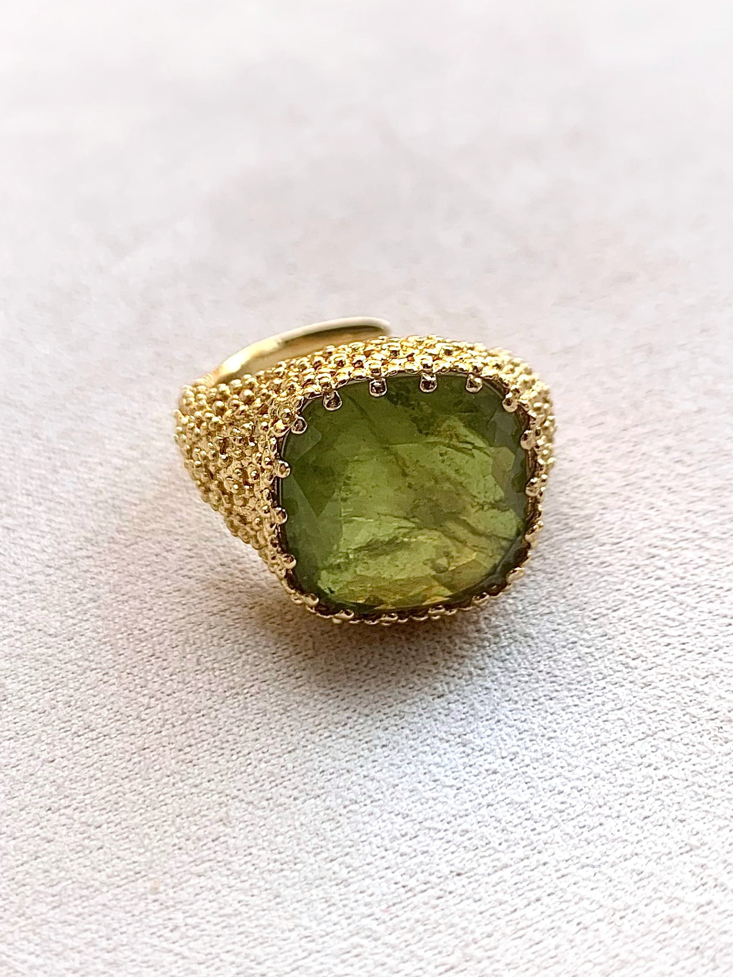 BAGUE KENZA VERTE