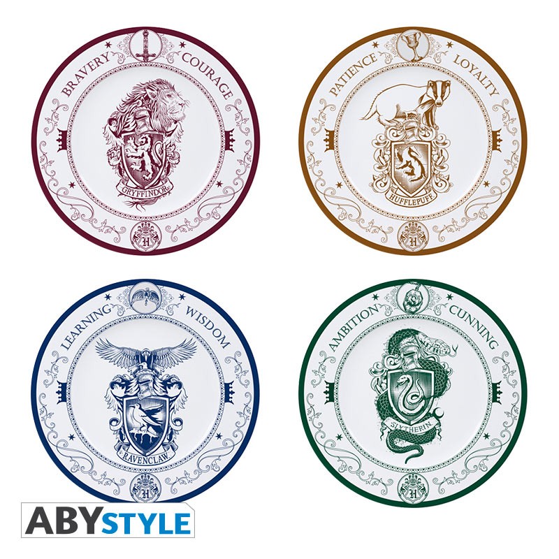 harry-potter-set-de-4-assiettes-maisons-poudlard