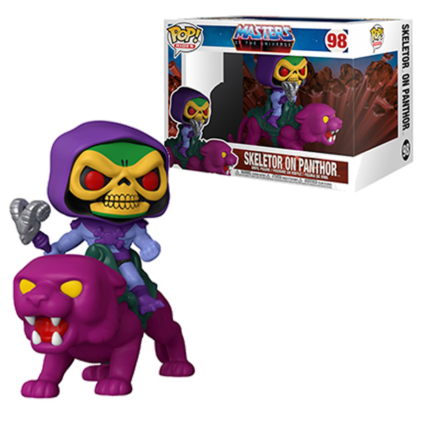 skeletor on panthor funko